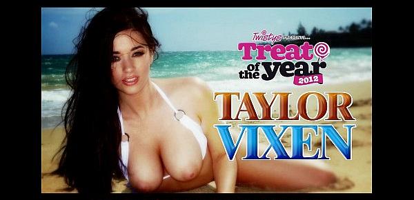 Treat of the Year Taylor Vixen celebrates the new year